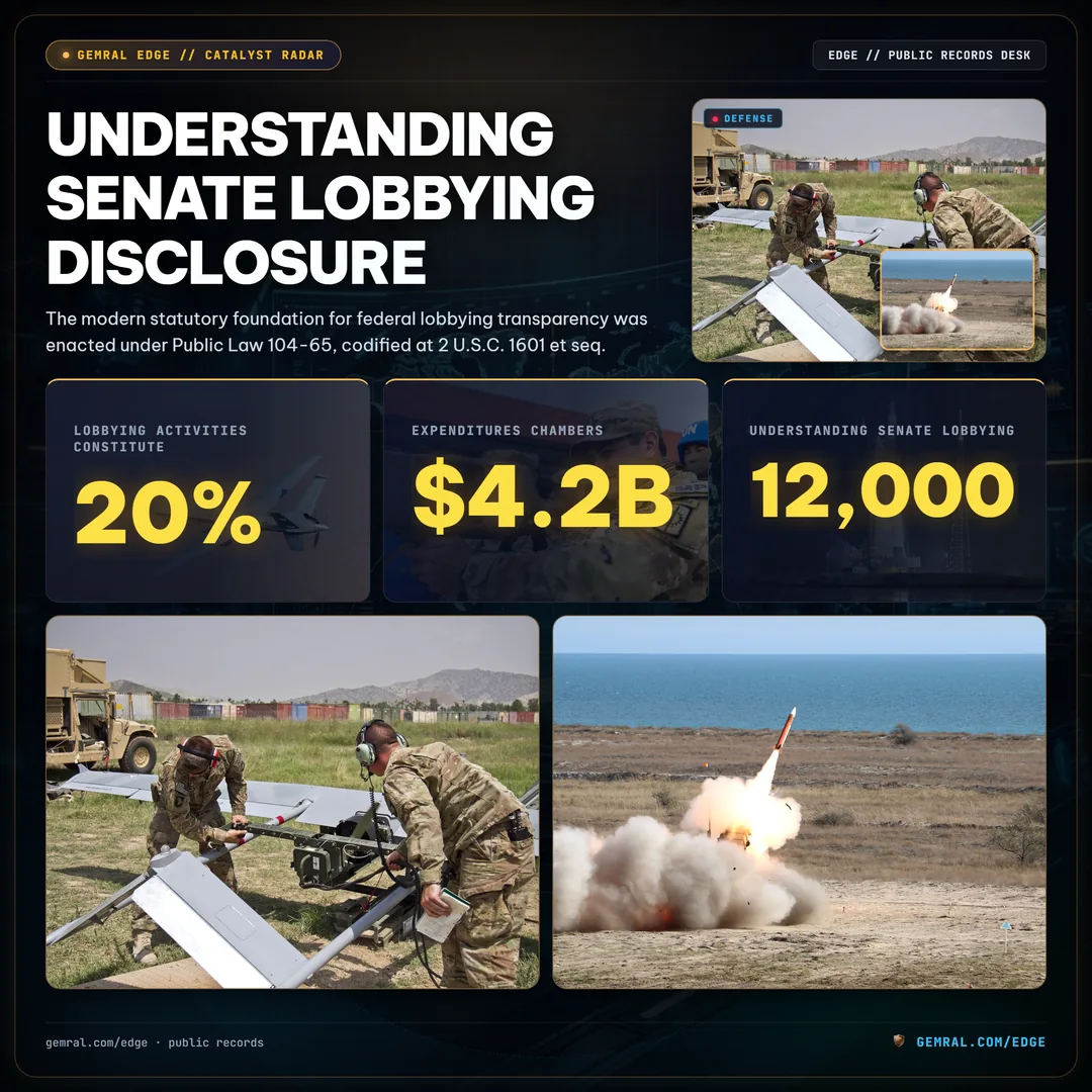Understanding Senate Lobbying Disclosure