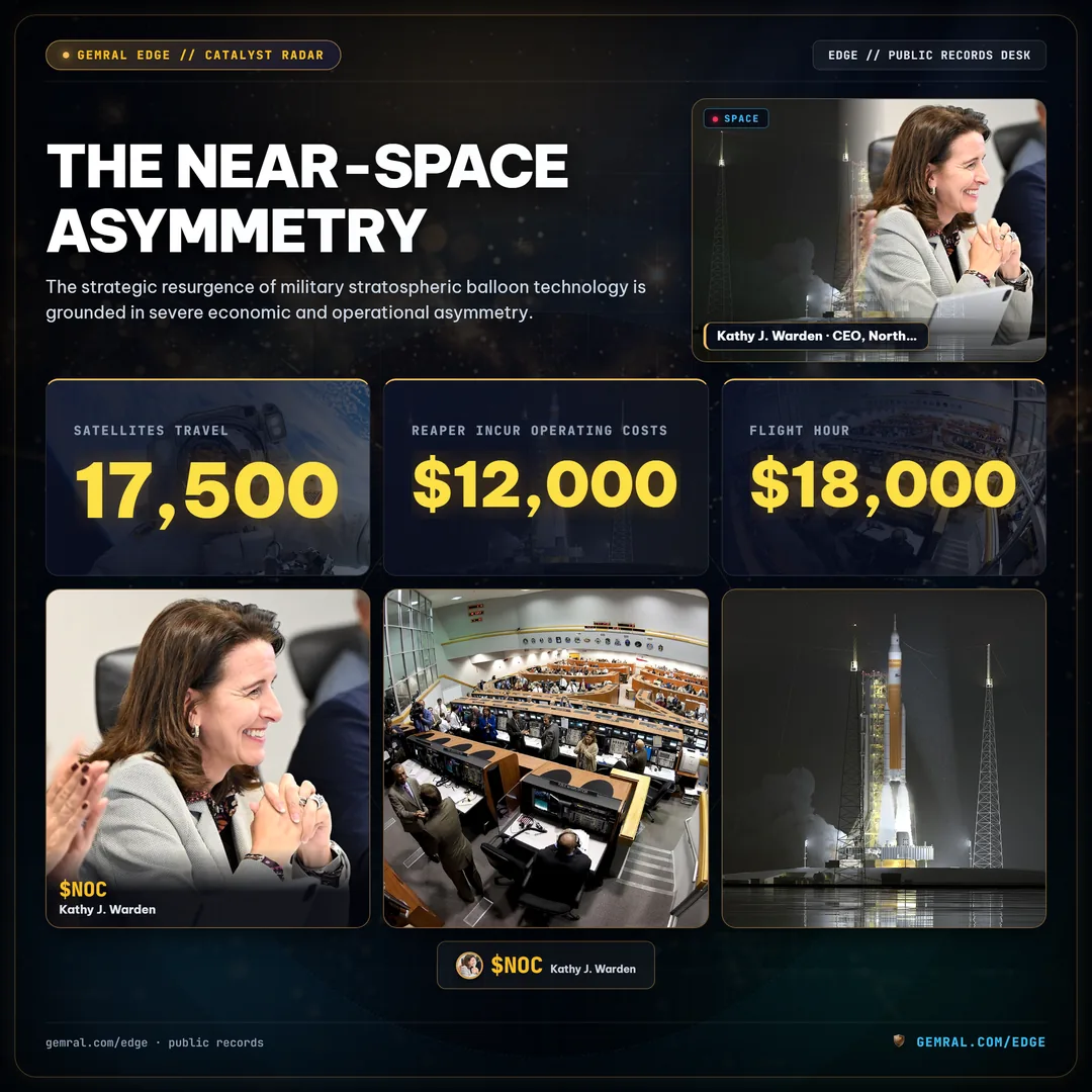 The Near-Space Asymmetry