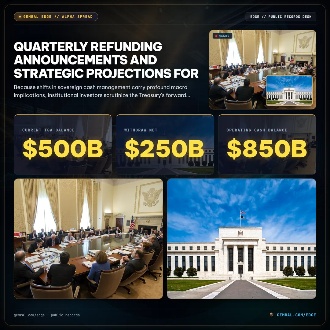 Quarterly Refunding Announcements and Strategic Projections for
