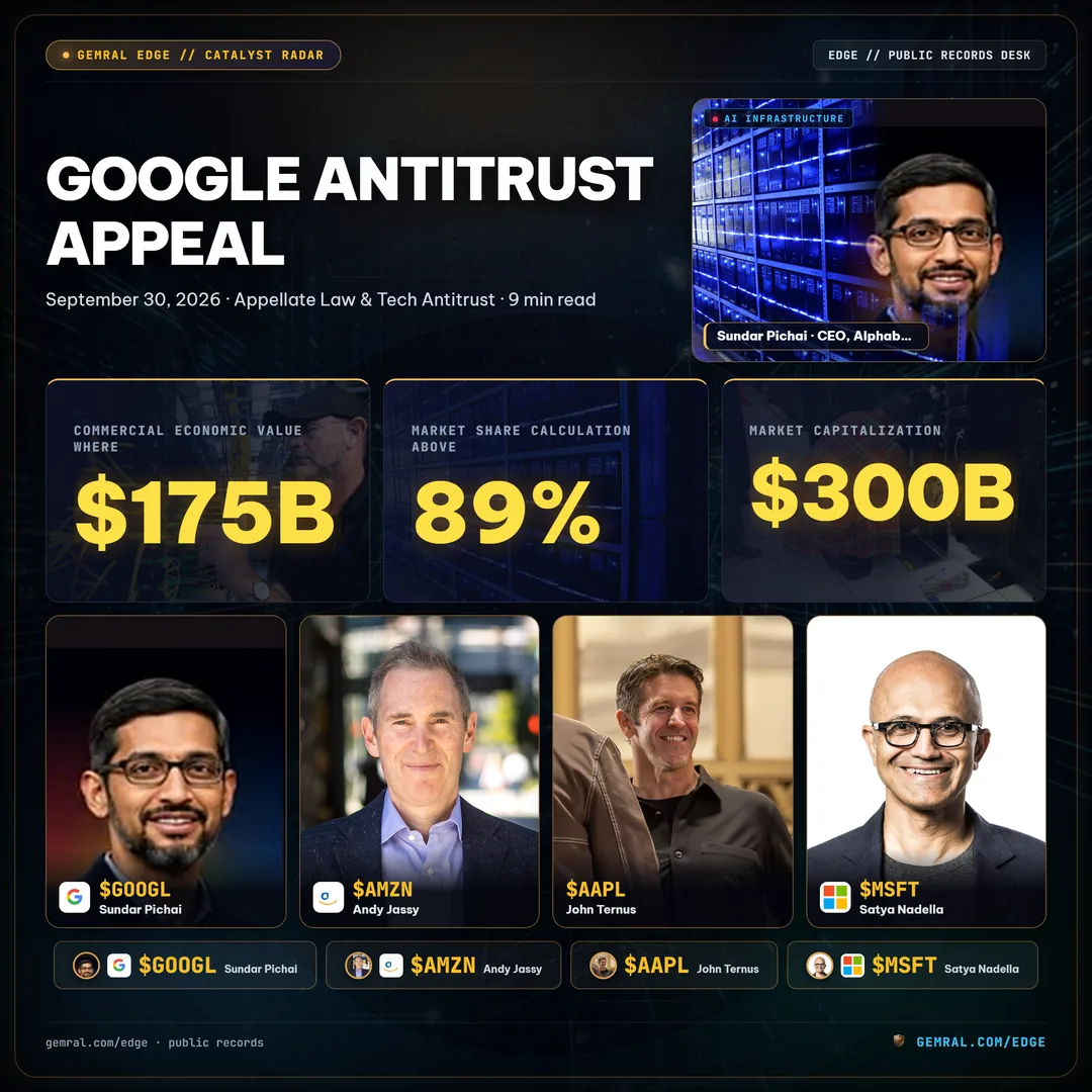Google Antitrust Appeal: Legal Strategy & Timeline