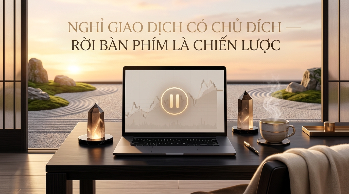 Nghỉ Giao Dịch Có Chủ Đích: Rời Bàn Phím Là Chiến Lược