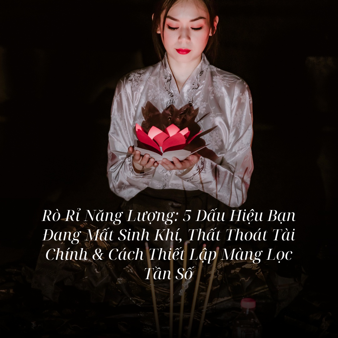 Rò rỉ năng lượng và màng lọc tần số thịnh vượng