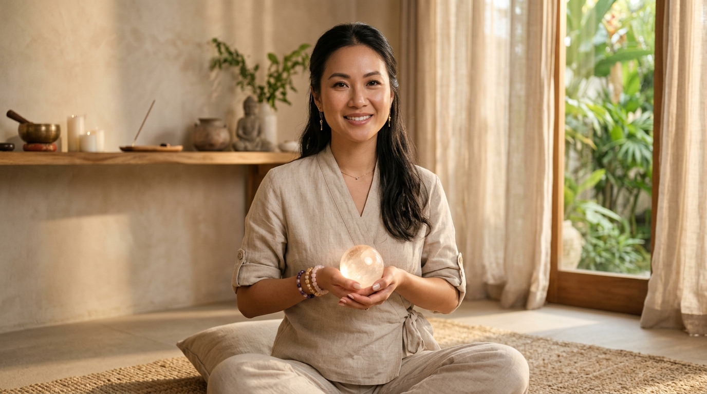 Chuyên gia năng lượng tinh thể Jennie Uyên Chu chia sẻ về lối sống tỉnh thức và thịnh vượng