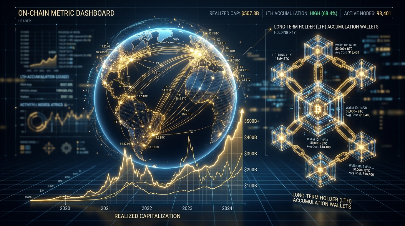 Cấu trúc Realized Cap và ví tích lũy của Long-Term Holders