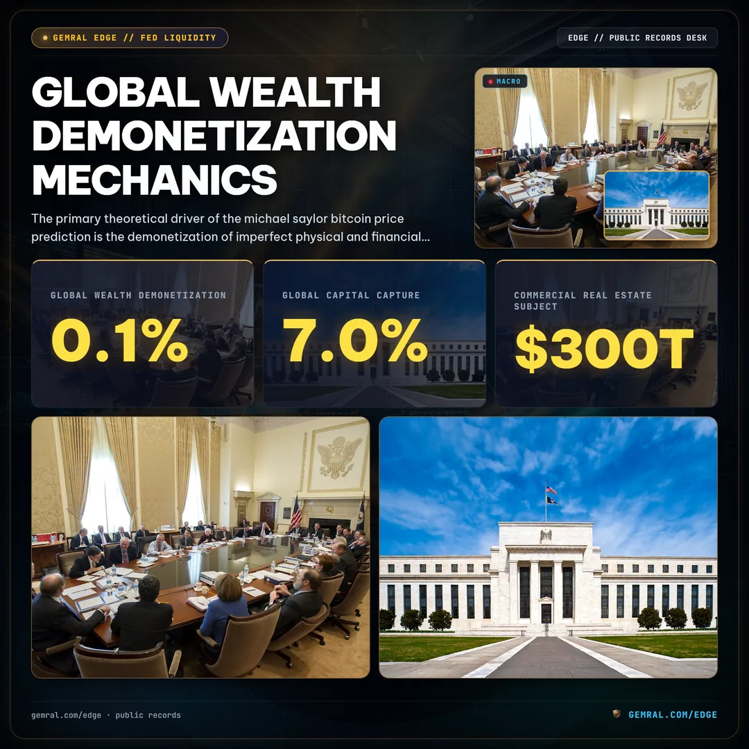 Global Wealth Demonetization Mechanics