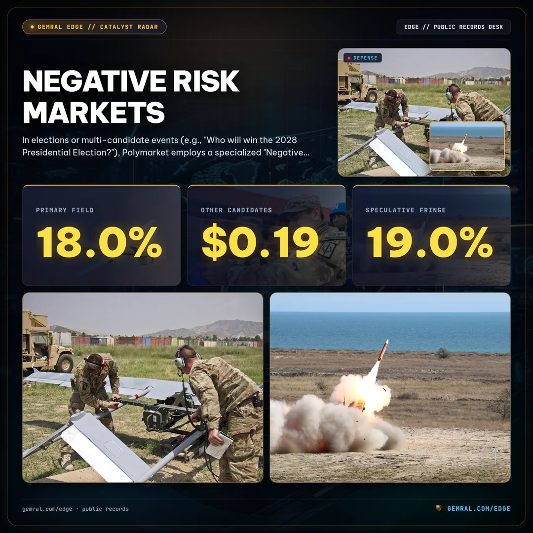 Negative Risk Markets
