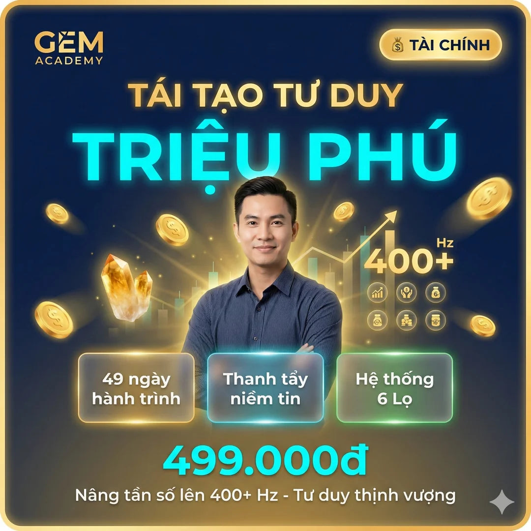 Khóa học Tái Tạo Tư Duy Triệu Phú
