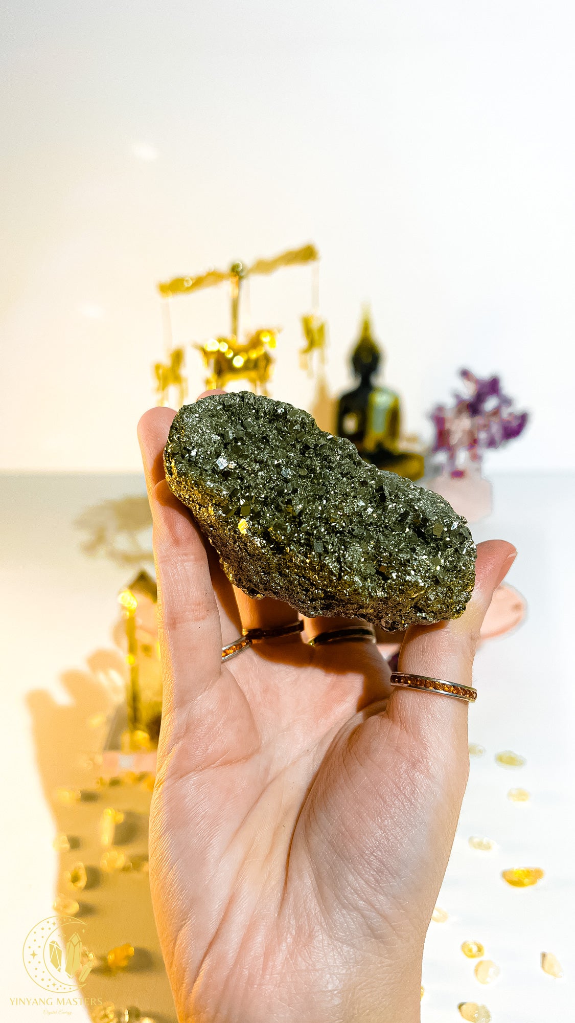 Vàng Găm Pyrite Khiên Chắn Tài Chính