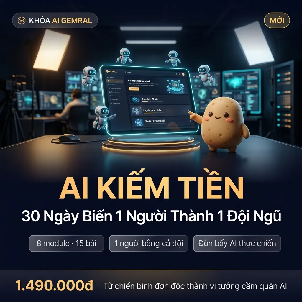 Khóa học AI Kiếm Tiền