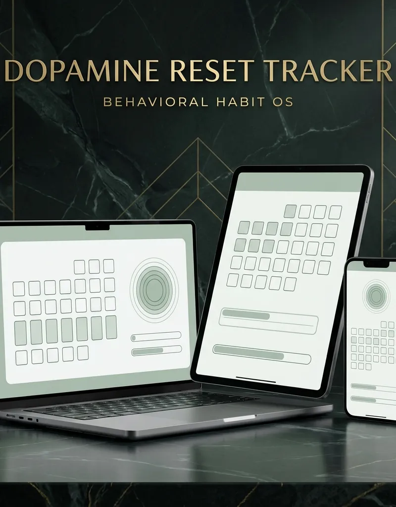 30-Day Dopamine Reset & Habit Tracker | Ứng Dụng Cai Nghiện Màn Hình & Thiết Lập Thói Quen