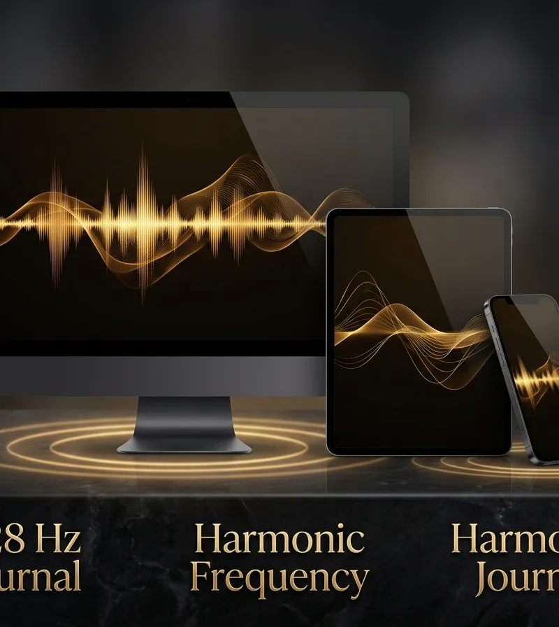528 Hz Solfeggio Miracle Frequency Sound Bath & Harmonic Resonance Journal