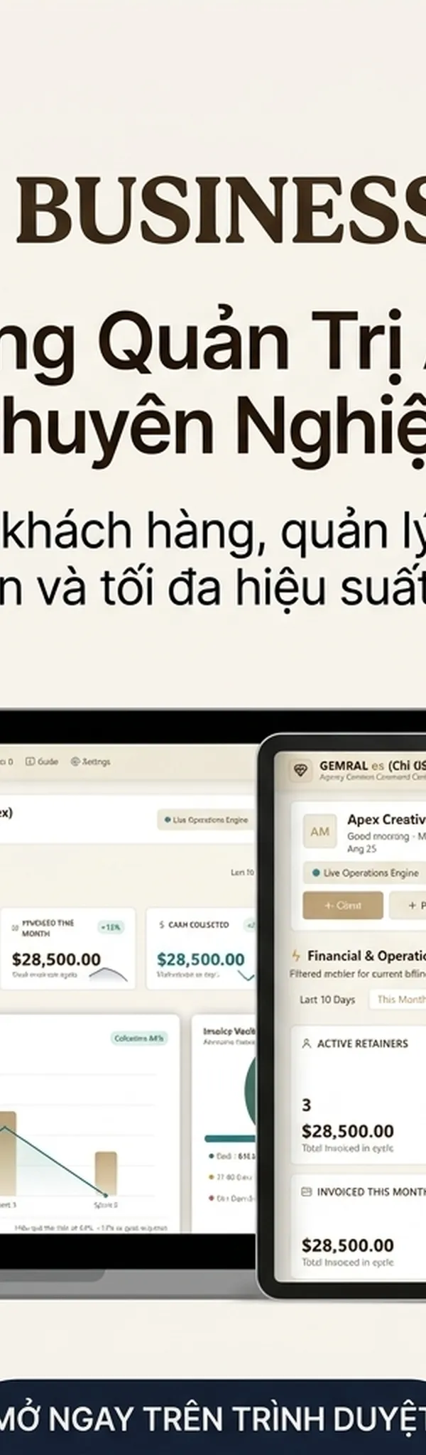 Hệ Điều Hành Đại Lý & Cổng Thông Tin Khách Hàng