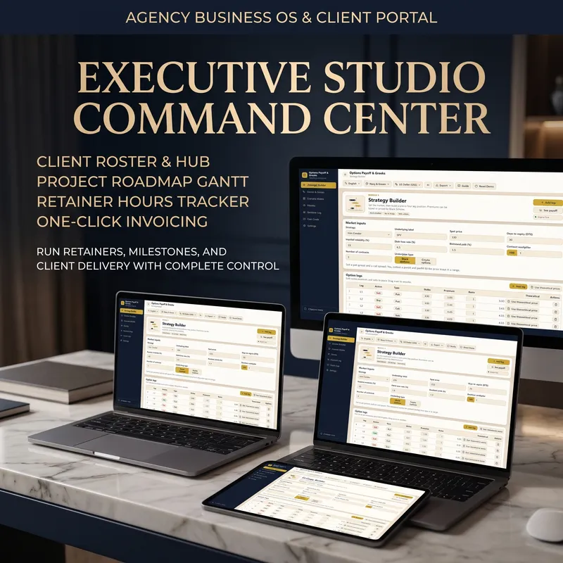 Agency Business OS & Interactive Client Portal