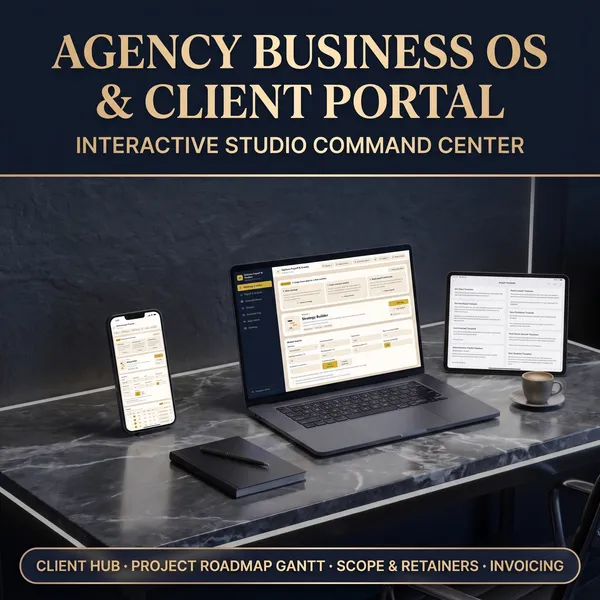 Agency Business OS & Interactive Client Portal