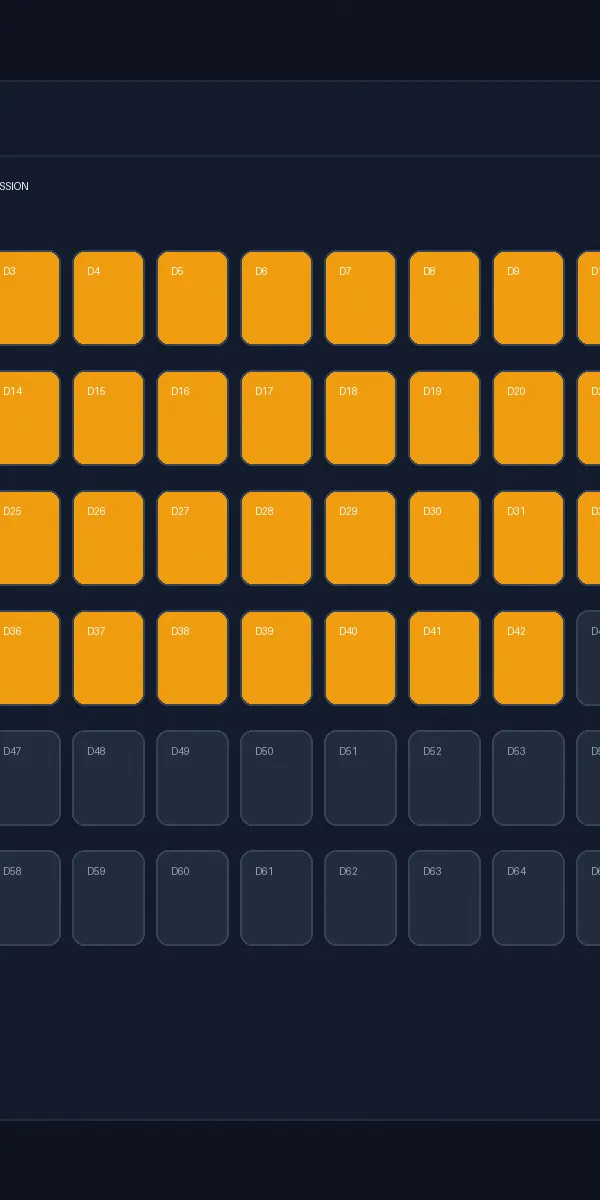 Atomic Habits 66-Day Habit Stacking & Streak Interactive Tracker
