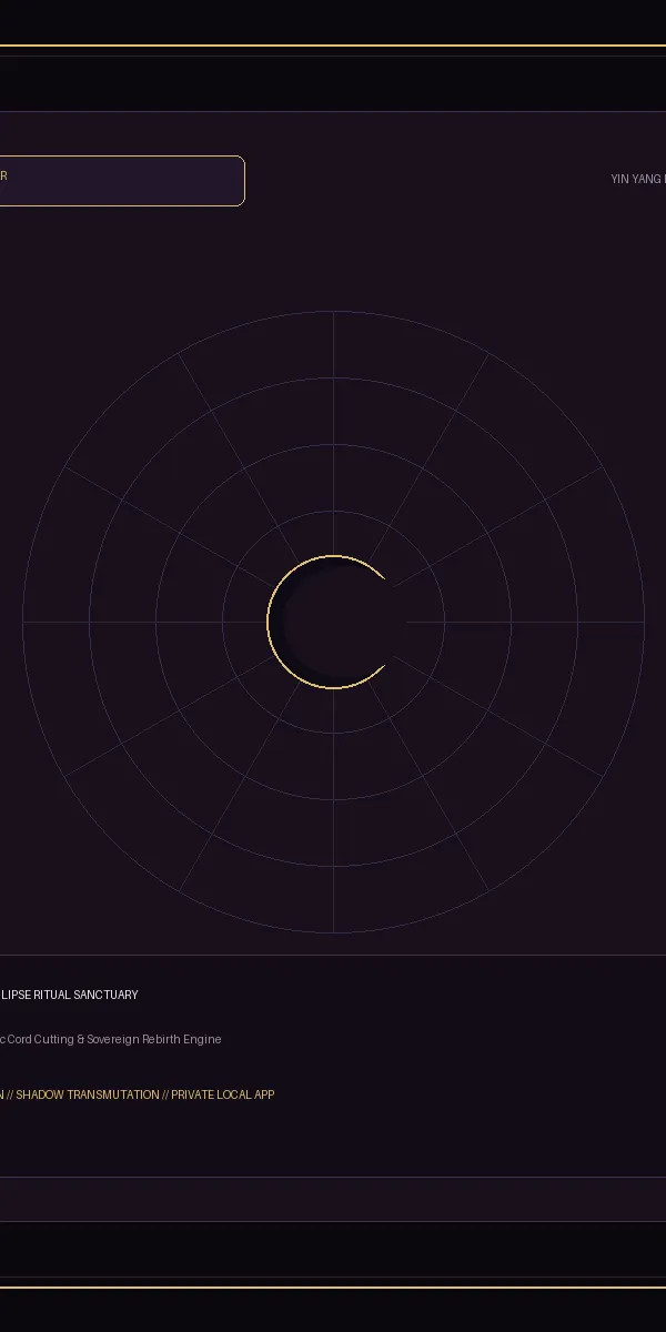 Black Moon & Solar Eclipse Cosmic Reset Interactive Ritual Guide