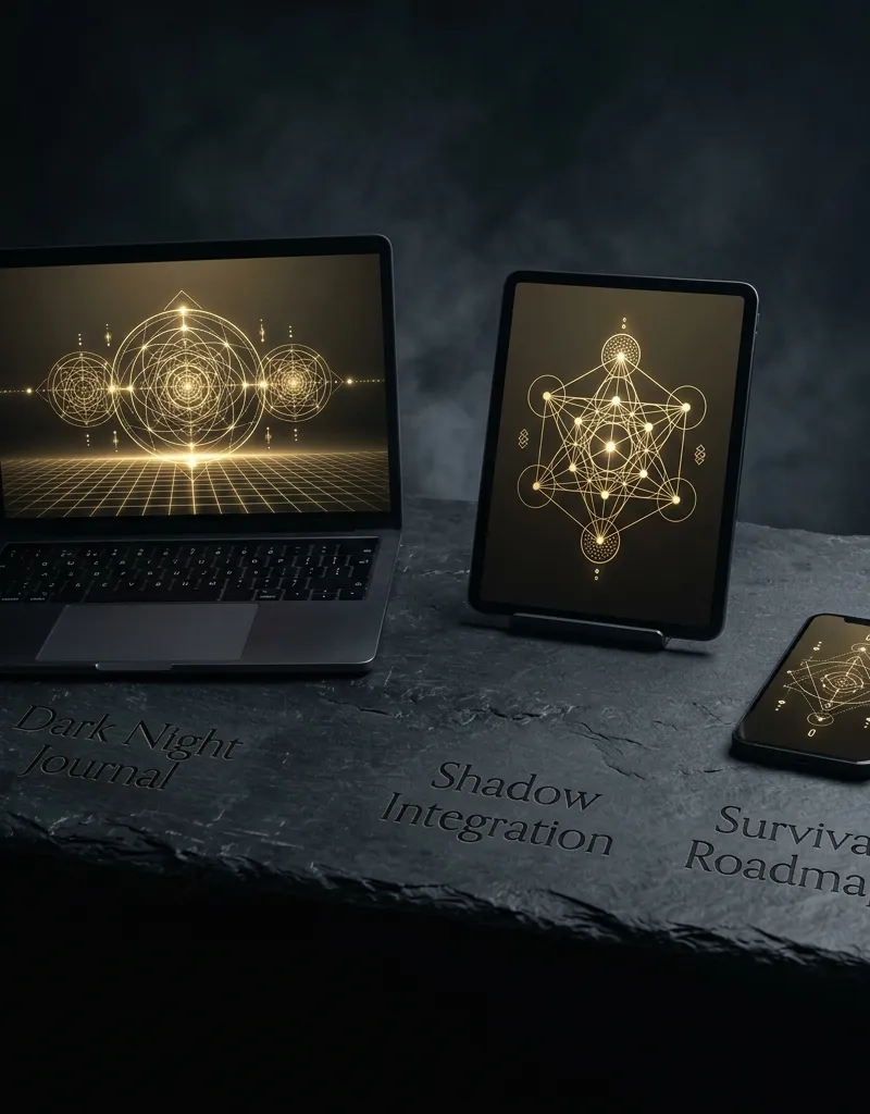 Dark Night of the Soul Integration & Shadow Work Survival Journal