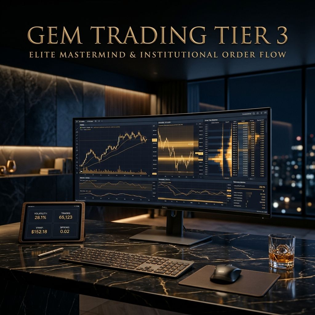 GEM Trading Tier 3: Elite Mastermind & Institutional Order Flow