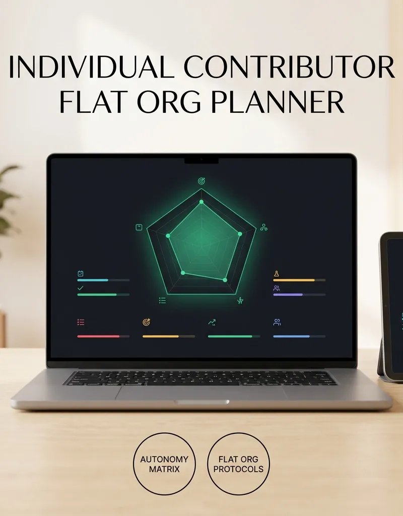 Cẩm Nang Chuyên Gia Độc Lập & Vận Hành Mô Hình Phẳng — Individual Contributor Planner