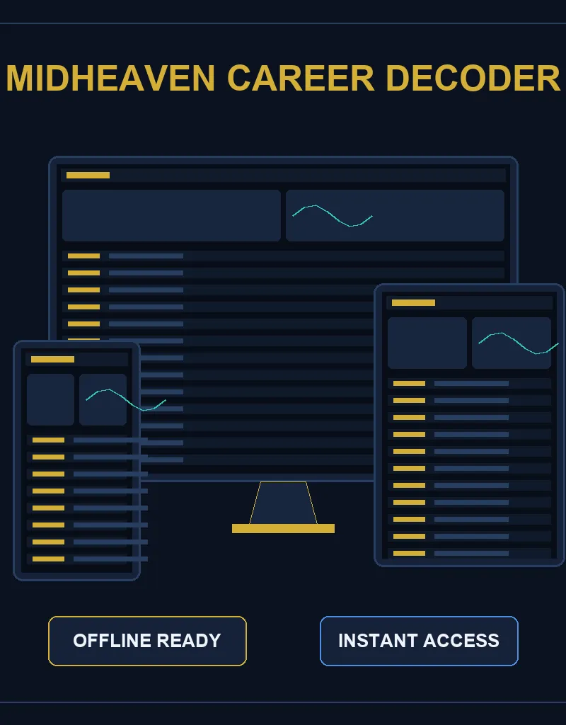 Bộ Giải Mã Định Mệnh Sự Nghiệp Đỉnh Trời (Midheaven MC) & Kế Hoạch Di Sản Cung 10