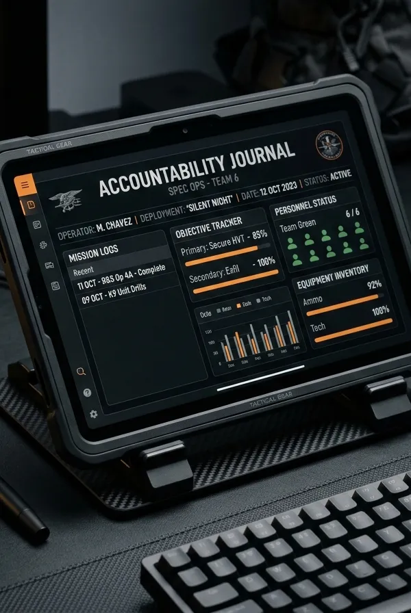 Navy SEAL Extreme Accountability & Daily Discipline Journal