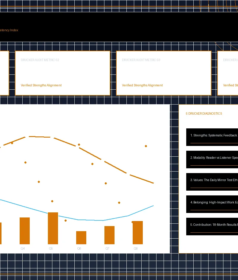 Peter Drucker Managing Oneself Strengths Audit & Career Performance Planner
