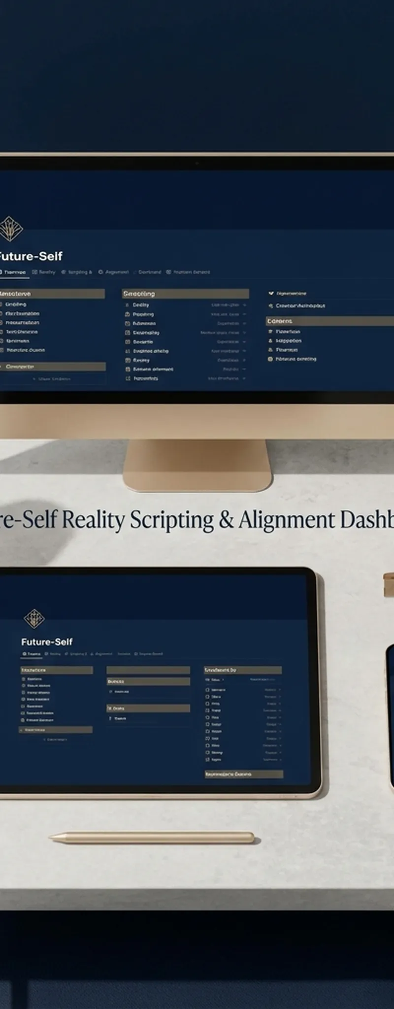 Scripting Manifestation Interactive Journal & Future-Self Alignment Workbook