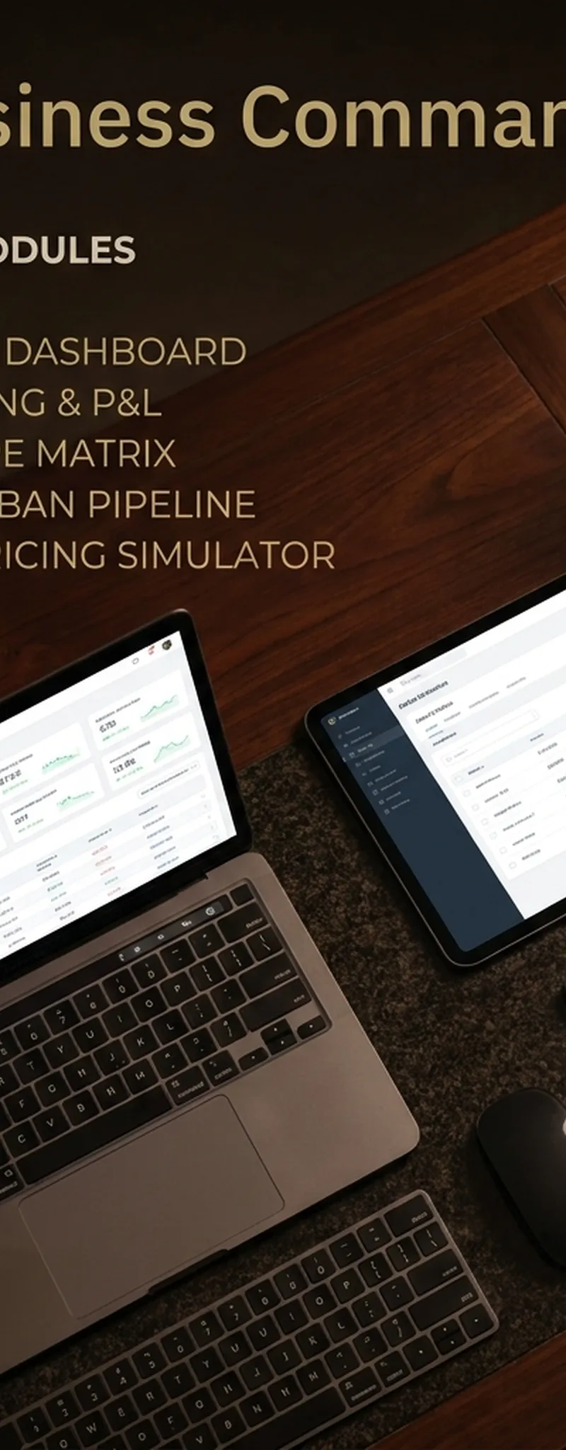 Small Business Command Center & Inventory Bookkeeping
