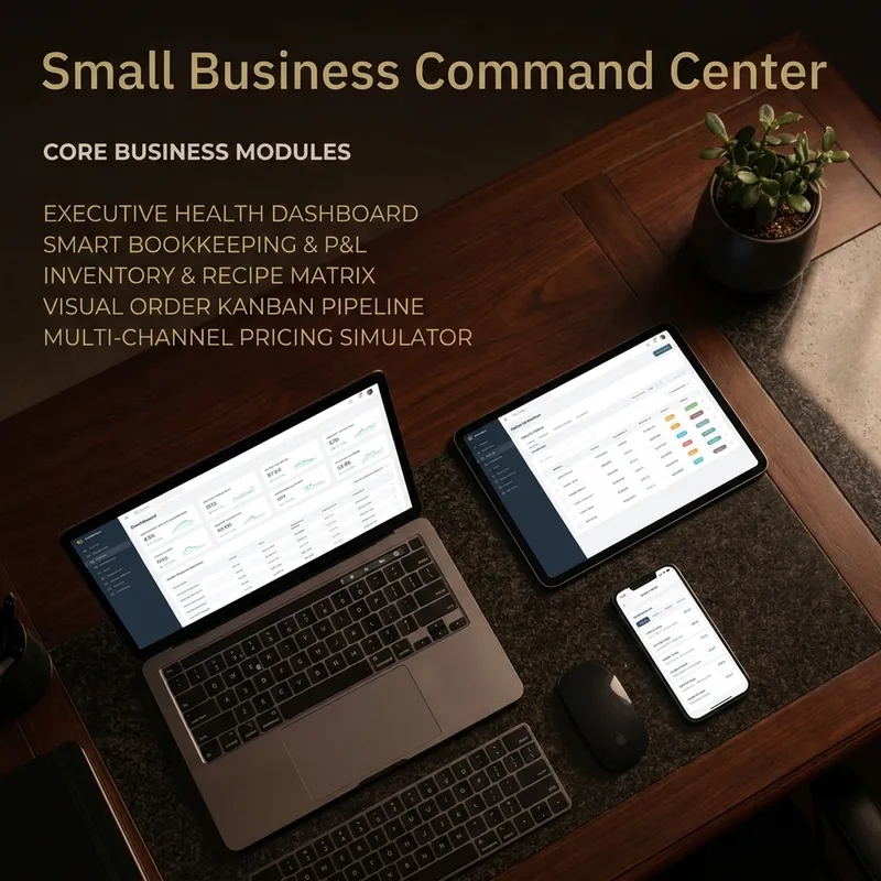 Small Business Command Center & Inventory Bookkeeping