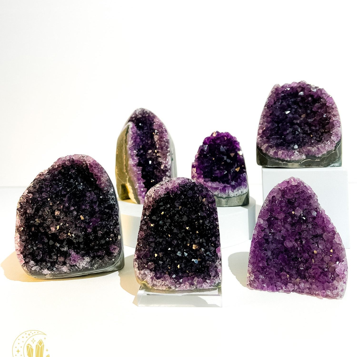 Cosmic Galaxy — Natural Amethyst Geode Cave