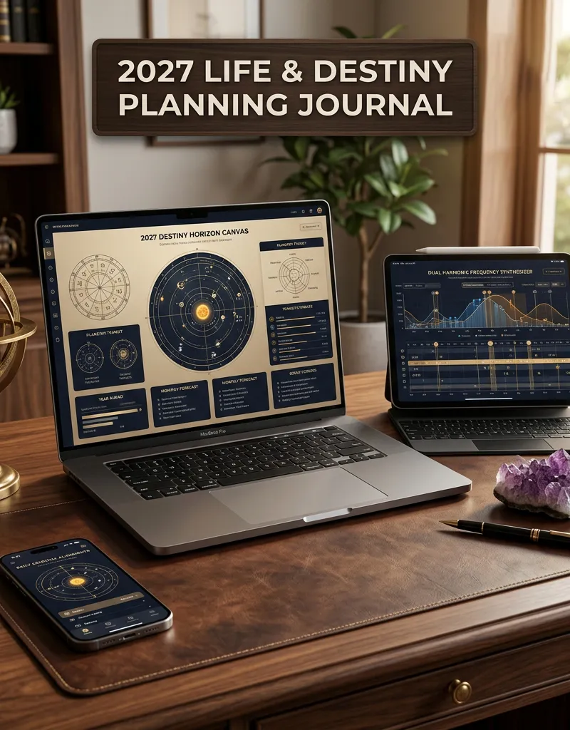 2027 Life & Destiny Planning Journal: Interactive Astrology & Prophecy OS